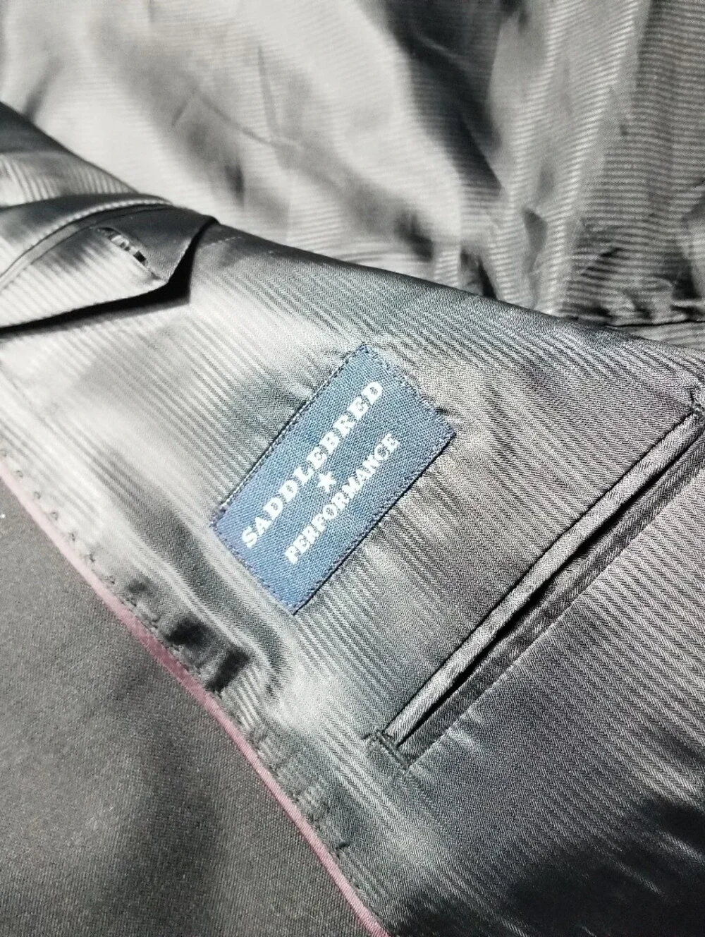 SADDLEBRED MEN'S BLACK BLAZER SIZE 50 REGULAR
